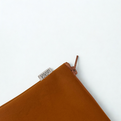 Pochette in Velluto Mattone Le Gagà3