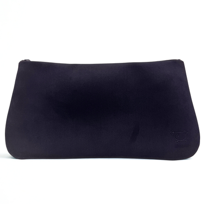 Pochette Grande In Velluto Blu Notte Le Gagà1