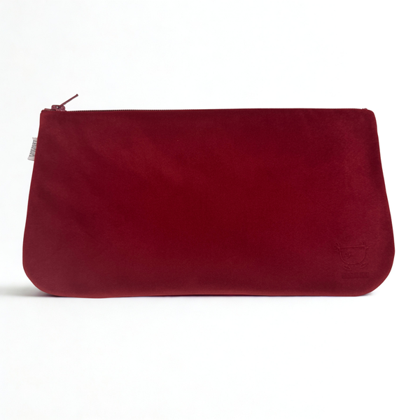 Pochette in Velluto Rossa Le Gagà